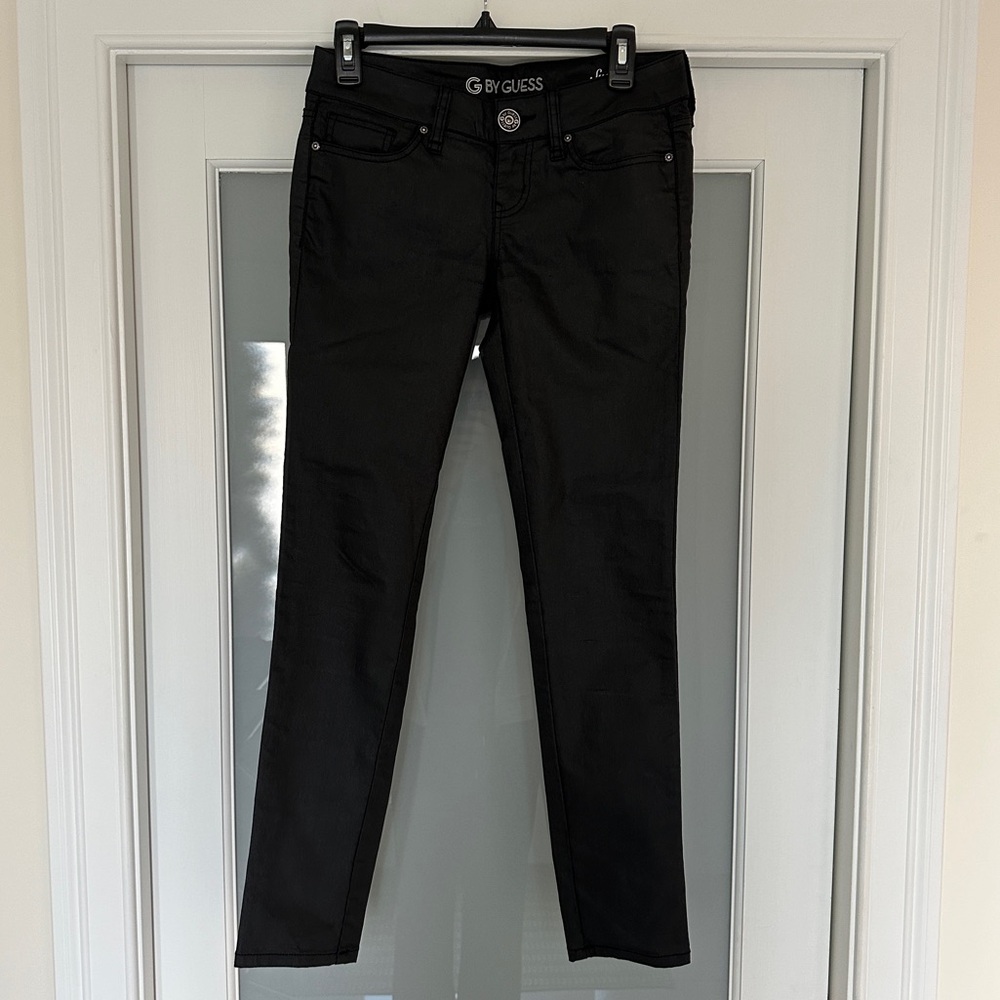 Waxed Skinny Jeans